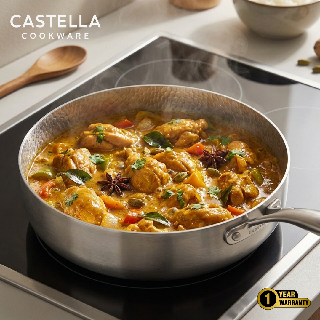 Titanium Hammered Cookware Set Pro