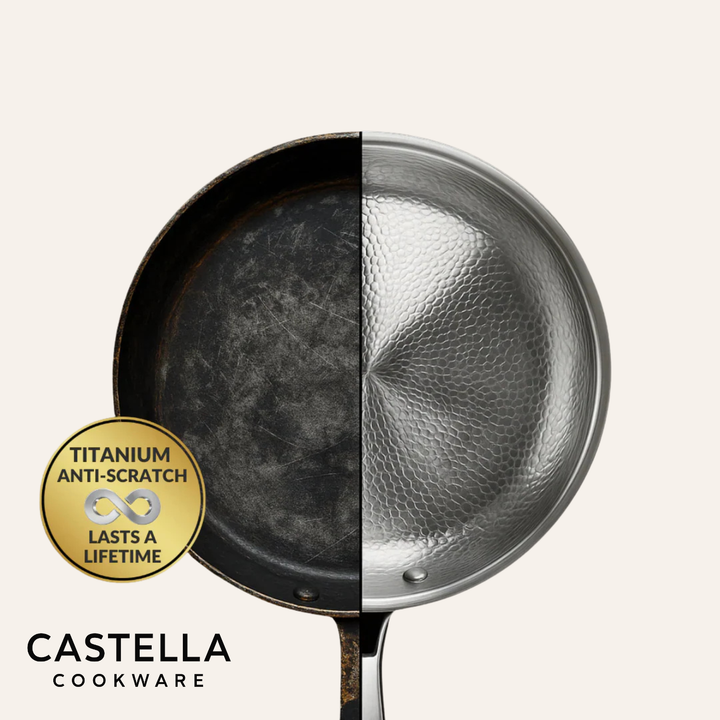 Essential Duo: 2 Pans + Utensils Set