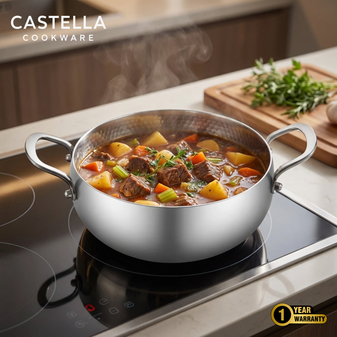 Titanium Deep Casserole Pot Pro