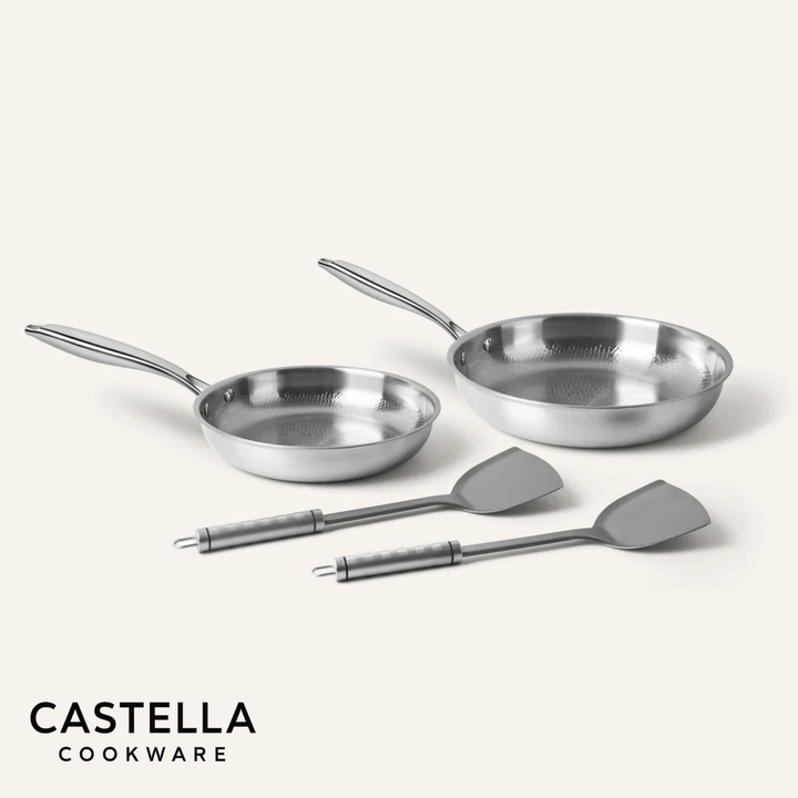 Titanium Hammered Pan Pro Duo Set