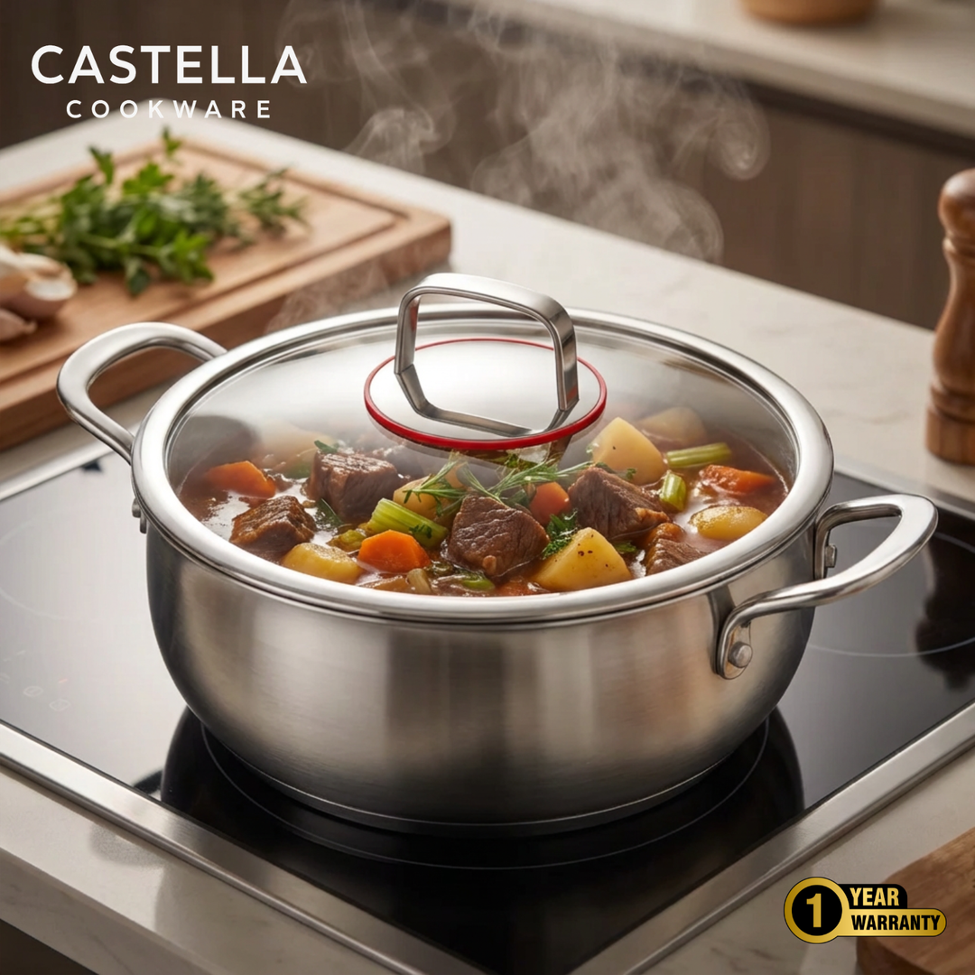 Titanium Deep Casserole Pot Pro